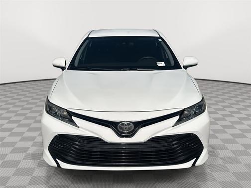Super White 2019 Toyota Camry LE