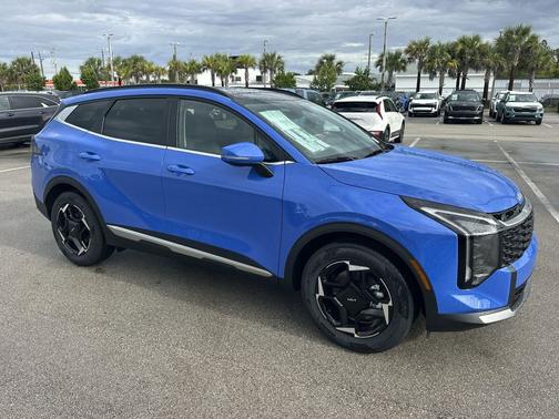 Nebular Blue 2026 Kia Sportage EX