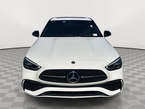 Polar White 2022 Mercedes-Benz C-Class Sedan