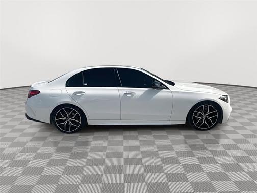 Polar White 2022 Mercedes-Benz C-Class Sedan
