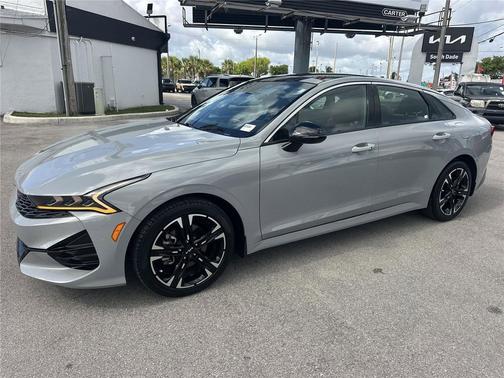 Wolf Gray 2024 Kia K5 GT-Line