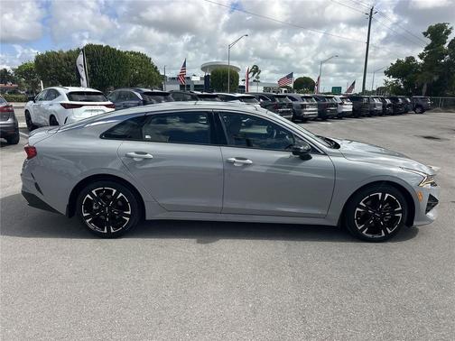 Wolf Gray 2024 Kia K5 GT-Line