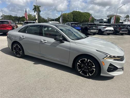 Wolf Gray 2024 Kia K5 GT-Line