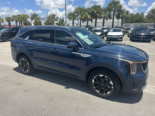 Midnight Lake Blue 2026 Kia Sorento S