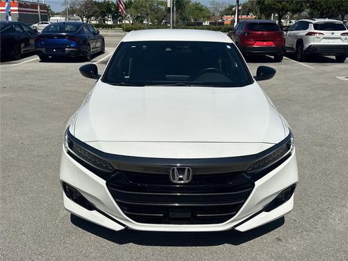 Platinum White Pearl 2021 Honda Accord Sport 1.5T