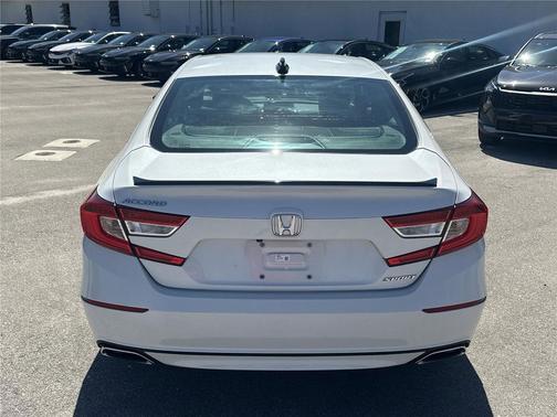 Platinum White Pearl 2021 Honda Accord Sport 1.5T