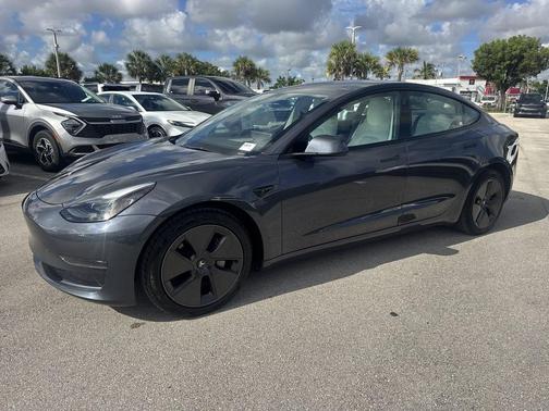 Gray 2023 Tesla Model 3 Standard Range Plus