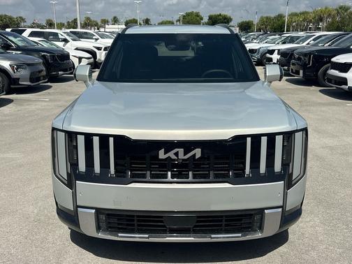 Ivory Silver 2027 Kia Telluride Hybrid SX