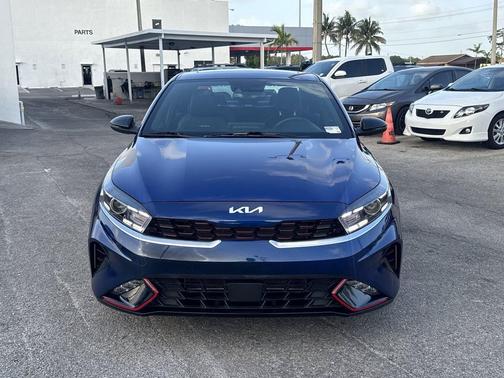 Deep Sea Blue 2024 Kia Forte GT-Line