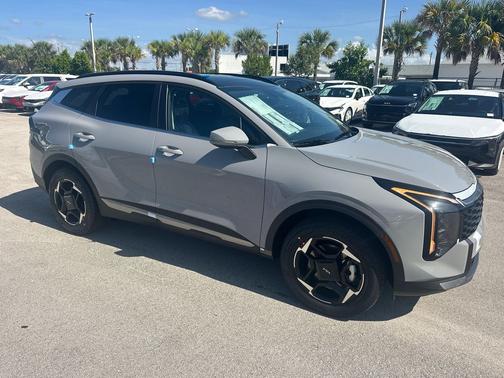 Wolf Gray 2026 Kia Sportage Hybrid EX