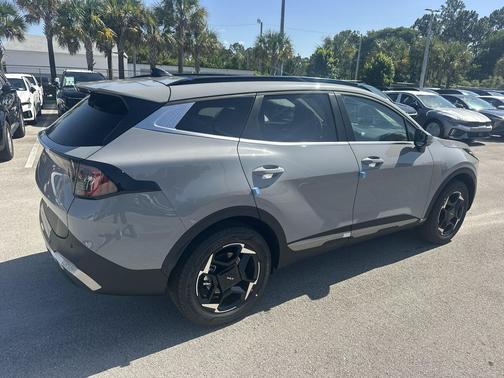 Wolf Gray 2026 Kia Sportage Hybrid EX