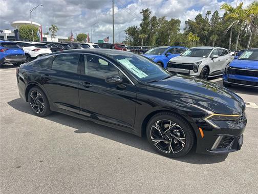 Aurora Black Pearl 2026 Kia K5 GT-Line FWD