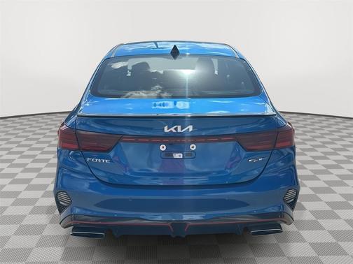 Sporty Blue 2024 Kia Forte GT