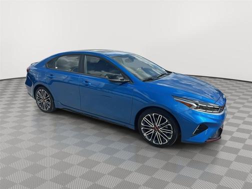 Sporty Blue 2024 Kia Forte GT