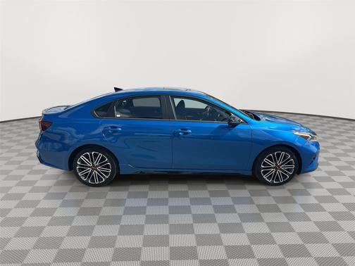 Sporty Blue 2024 Kia Forte GT