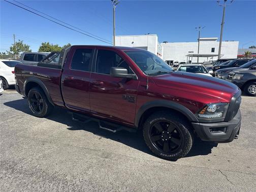 Delmonico Red Pearlcoat 2019 RAM 1500 Classic Warlock Quad Cab 4x2 6'4' Box