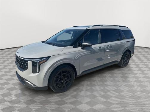 Ceramic Silver 2025 Kia Carnival Hybrid SX Prestige