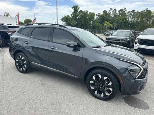 Gravity Gray 2024 Kia Sportage X-Line