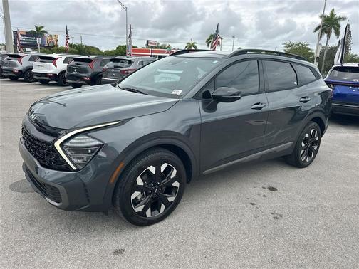 Gravity Gray 2024 Kia Sportage X-Line