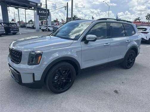 Wolf Gray 2024 Kia Telluride EX X-Line