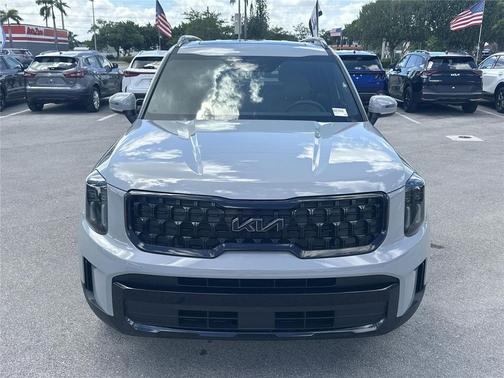 Wolf Gray 2024 Kia Telluride EX X-Line