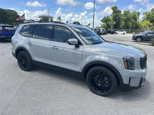 Wolf Gray 2024 Kia Telluride EX X-Line