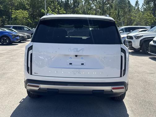 Glacial White Pearl 2027 Kia Telluride Hybrid EX