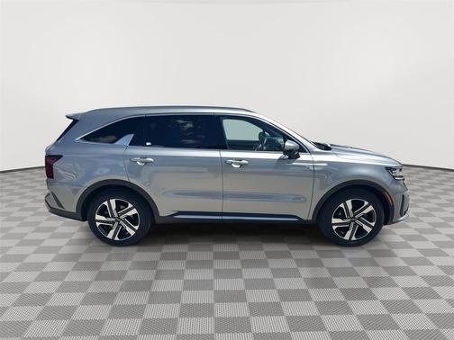 Steel Gray 2023 Kia Sorento Hybrid SX Prestige