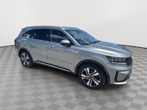Steel Gray 2023 Kia Sorento Hybrid SX Prestige
