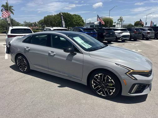 Wolf Gray 2026 Kia K5 GT