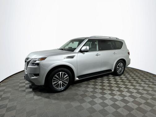 Brilliant Silver Metallic 2024 Nissan Armada SL 4WD