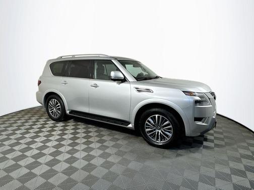 Brilliant Silver Metallic 2024 Nissan Armada SL 4WD