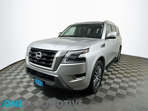 Brilliant Silver Metallic 2024 Nissan Armada SL 4WD