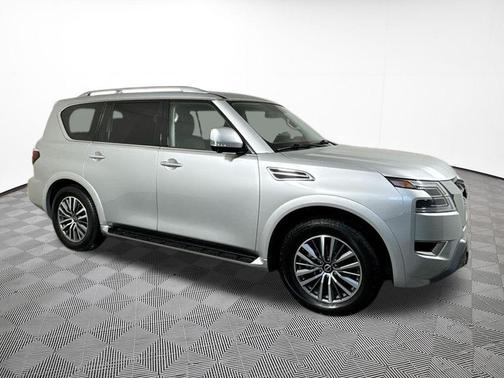 Brilliant Silver Metallic 2024 Nissan Armada SL 4WD