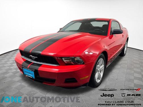 Red 2010 Ford Mustang Base