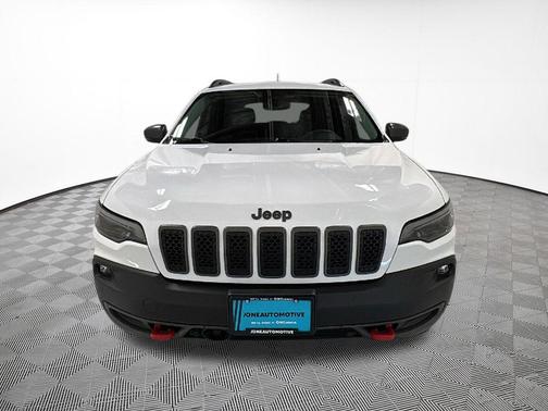 Bright White Clearcoat 2021 Jeep Cherokee Trailhawk