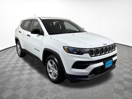 Bright White Clearcoat 2023 Jeep Compass Sport