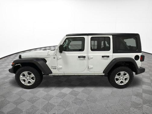 Bright White Clearcoat 2021 Jeep Wrangler Unlimited Sport
