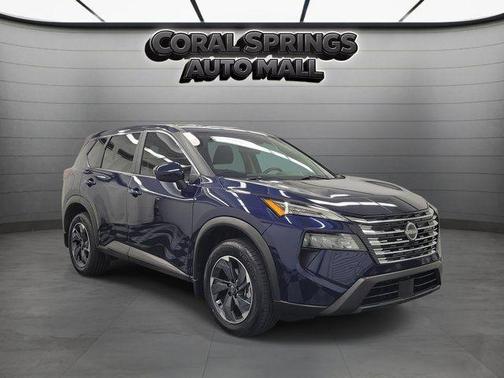 Deep Ocean Blue 2025 Nissan Rogue SV