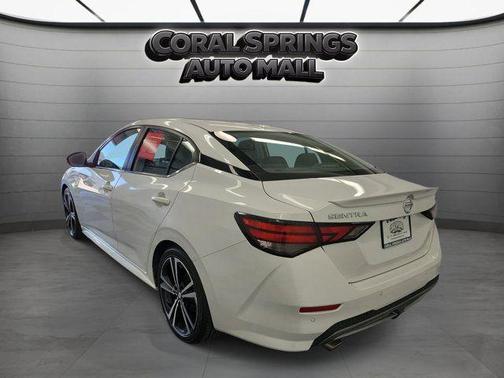 Aspen White 2023 Nissan Sentra SR