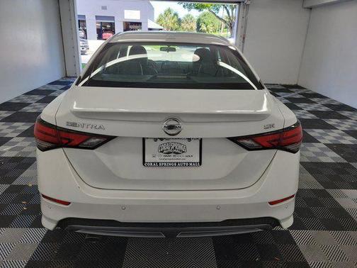 Aspen White 2023 Nissan Sentra SR