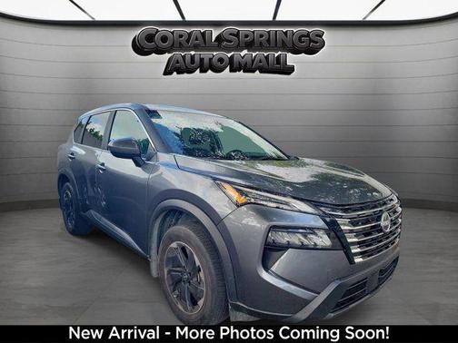 Gun Metallic 2025 Nissan Rogue SV