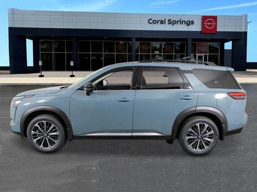 Baltic Teal 2026 Nissan Pathfinder Platinum