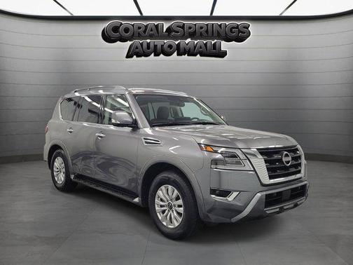 Gun Metallic 2023 Nissan Armada SV