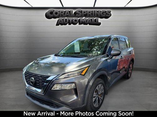 Gun Metallic 2021 Nissan Rogue SV