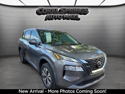 Gun Metallic 2021 Nissan Rogue SV