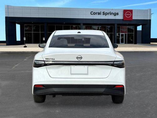Cloud White 2026 Nissan Sentra SV