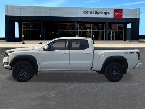 Glacier White 2026 Nissan Frontier PRO-4X