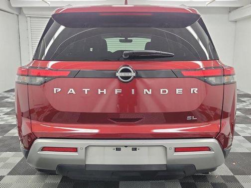 Scarlet Ember 2024 Nissan Pathfinder SL