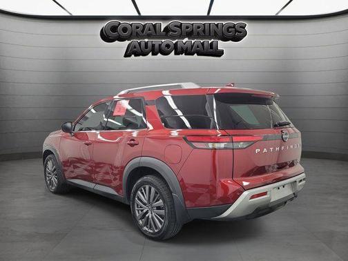 Scarlet Ember 2024 Nissan Pathfinder SL